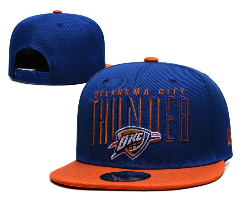 2023 NBA Oklahoma City Thunder Hat YS20231225